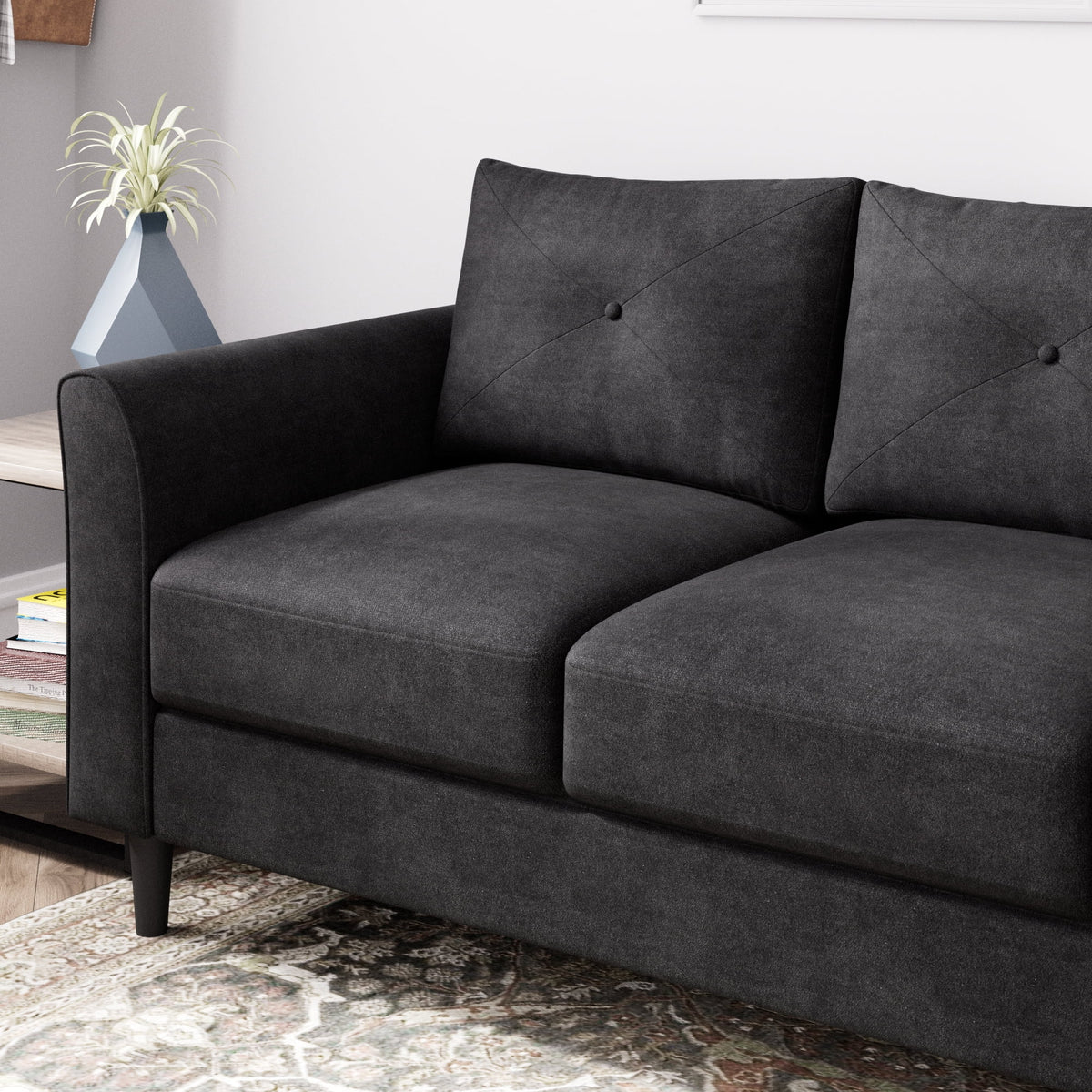 Black Sofa Couch P23303